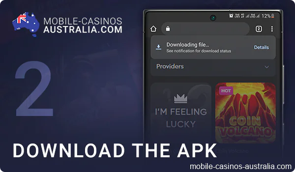 Download apk online casino app for android device