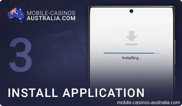 Install Australian casino app on android