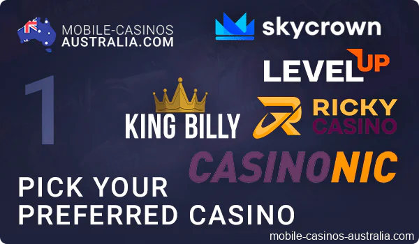 Choose a mobile online casino in the ranking