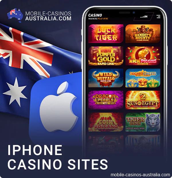 Top Australian online casinos to play on iPhones