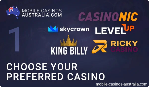 Choose AU online casino to play on iPhone