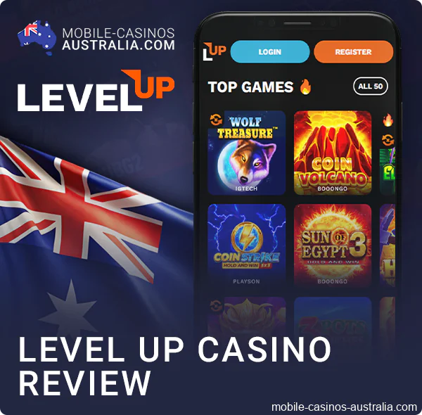 Meet Level Up Online Casino - Australian casino review