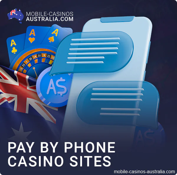 Mobile casinos in Australia with recharge via phone