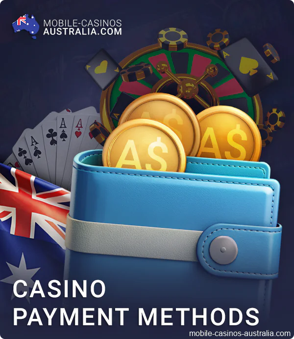 Best payment methods at AU online casinos