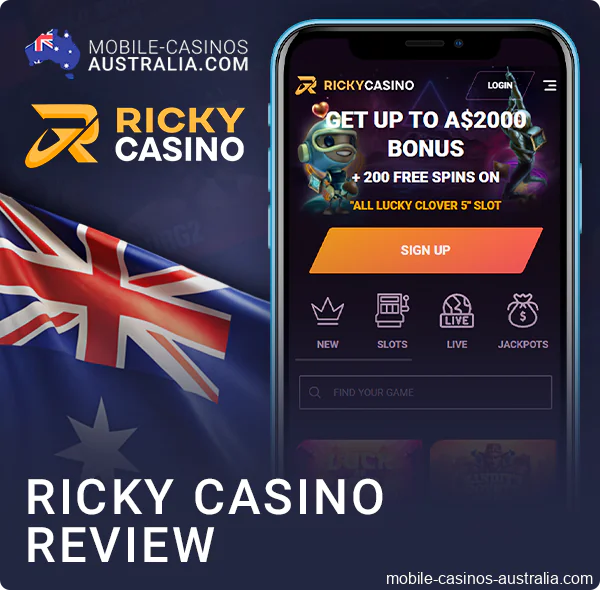 Ricky Casino online casino review for Australian players